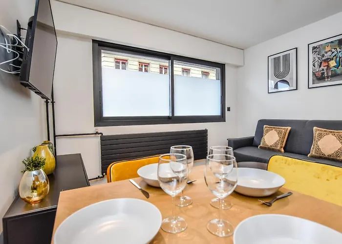 Διαμέρισμα Welcoming - 1br-4p - Palais Des Congres *