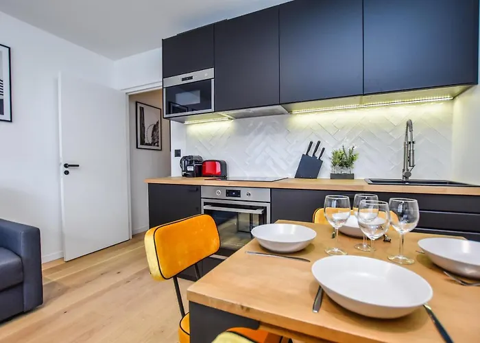 Διαμέρισμα Welcoming - 1br-4p - Palais Des Congres